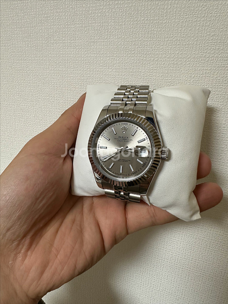 롤렉스 데이저스트 실버 41mm--0