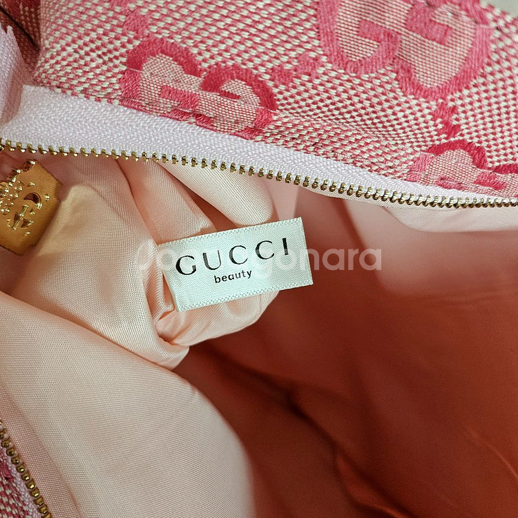 구찌 뷰티 기프트 GG 인터로킹 로고 에코백 숄더백--5