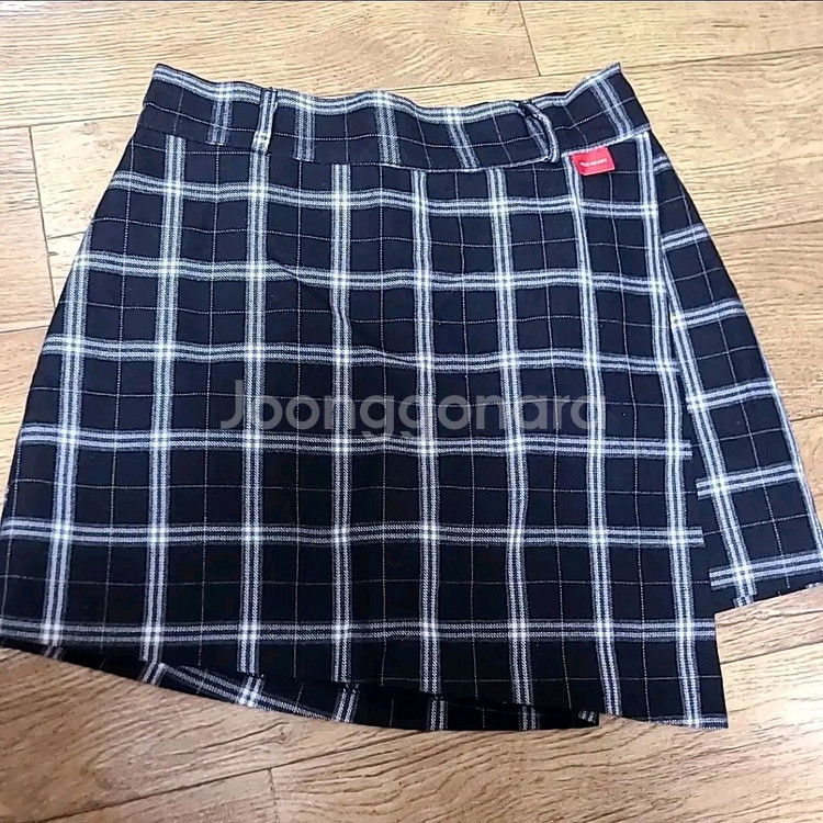 믹스엑스믹스 하트클럽 랩스커트팬츠--8