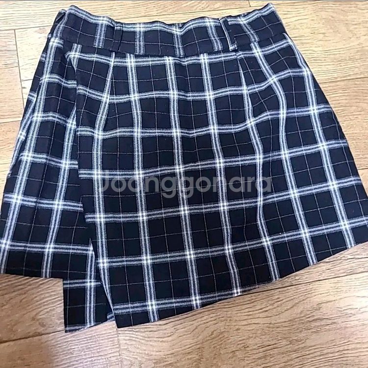 믹스엑스믹스 하트클럽 랩스커트팬츠--10