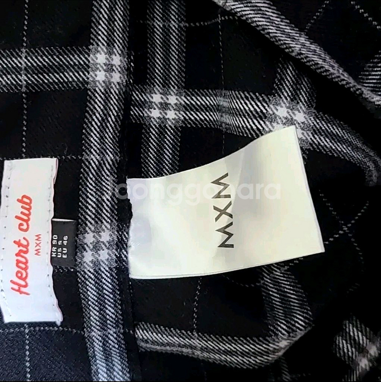 믹스엑스믹스 하트클럽 랩스커트팬츠--11