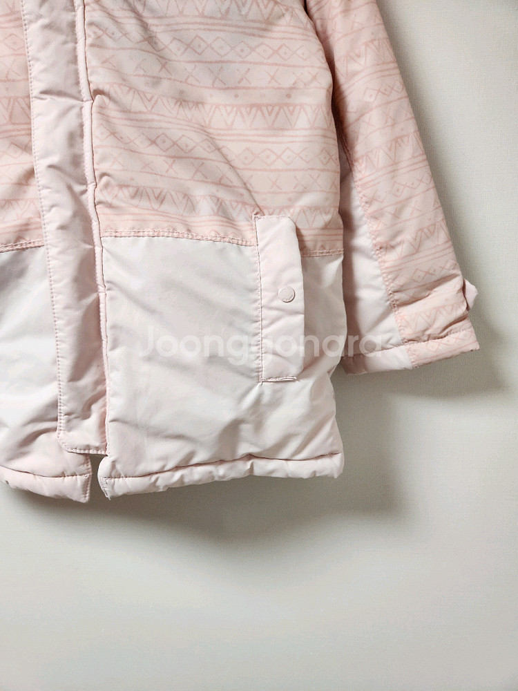 130사이즈 오후 피치색 스키복 상의 자켓--3