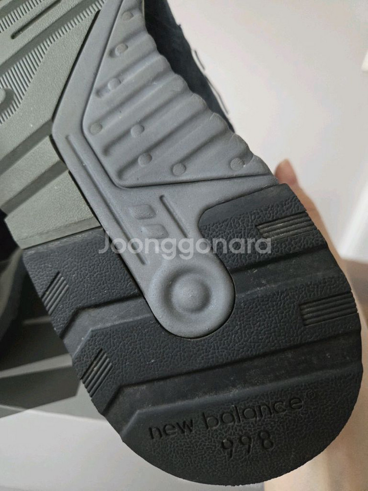 [특A급]뉴발란스 998 네이비 그레이 270 팝니다.--5