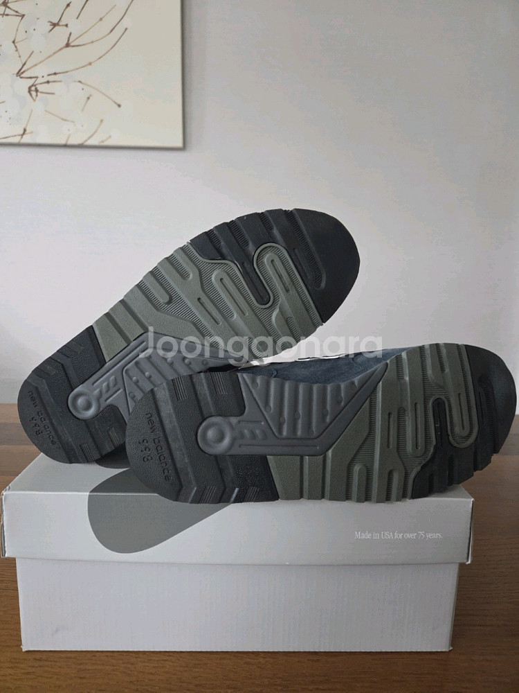 [특A급]뉴발란스 998 네이비 그레이 270 팝니다.--4