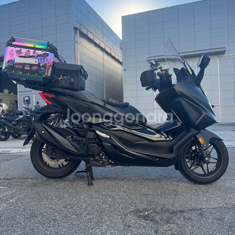 포르자350 24년식 2채널 블박 배달셋팅 판매합니다--1