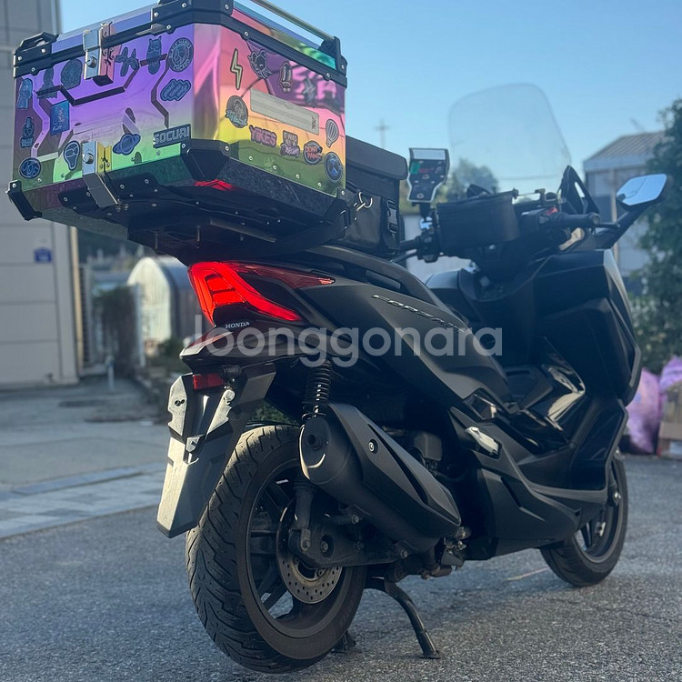 포르자350 24년식 2채널 블박 배달셋팅 판매합니다--2