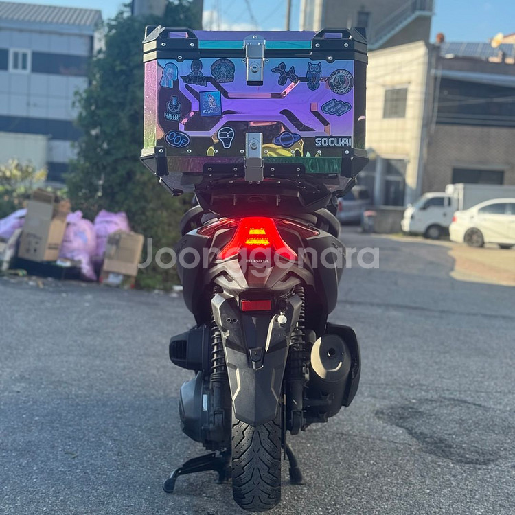 포르자350 24년식 2채널 블박 배달셋팅 판매합니다--3