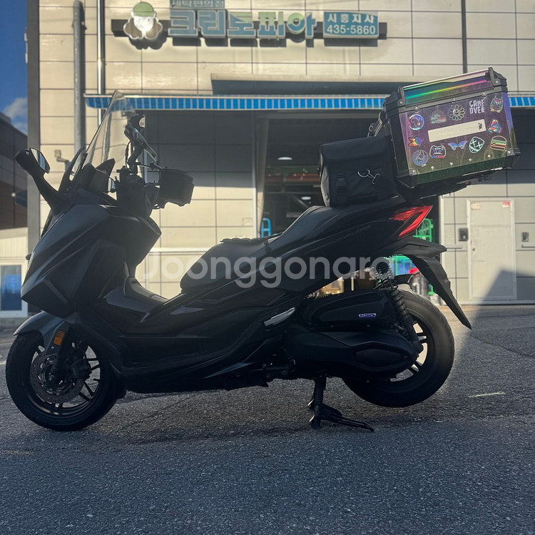 포르자350 24년식 2채널 블박 배달셋팅 판매합니다--5