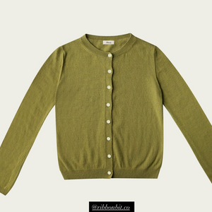 리본빛, 모네마켓 maon 가디건 올리브 판매합니다.