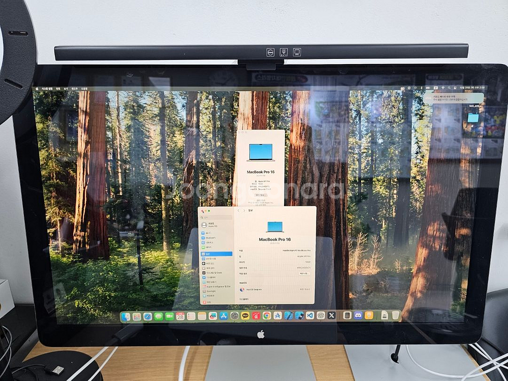 (액정고장) 클램쉘 맥북 프로 14 2021년 M1 P--2