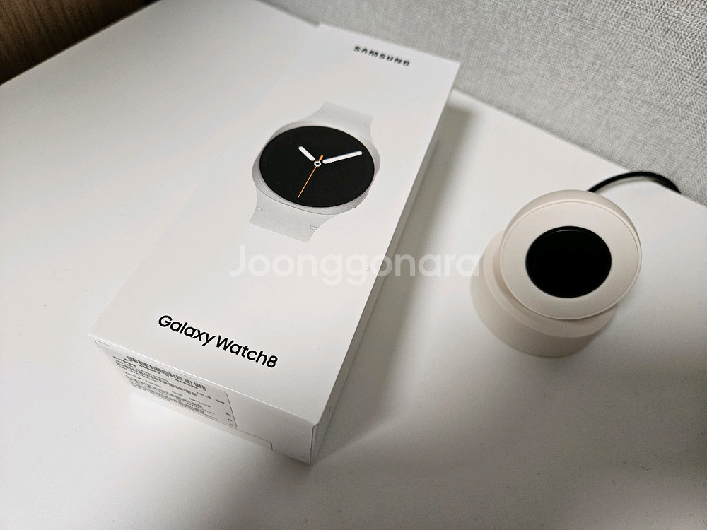 갤럭시 워치8 40mm + 스트랩, 충전기 세트--4