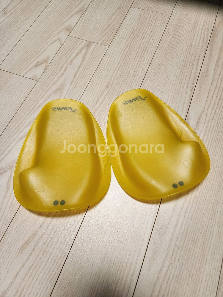 [새제품] 피니스 FINIS Yellow 수영 핸들--1