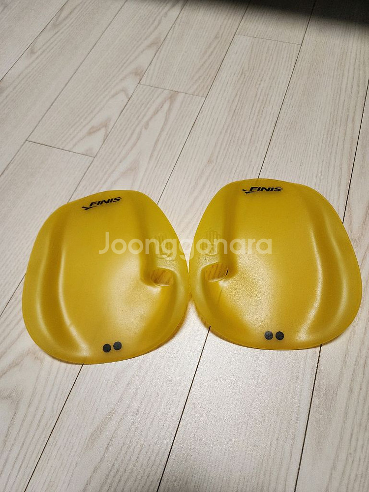 [새제품] 피니스 FINIS Yellow 수영 핸들--0