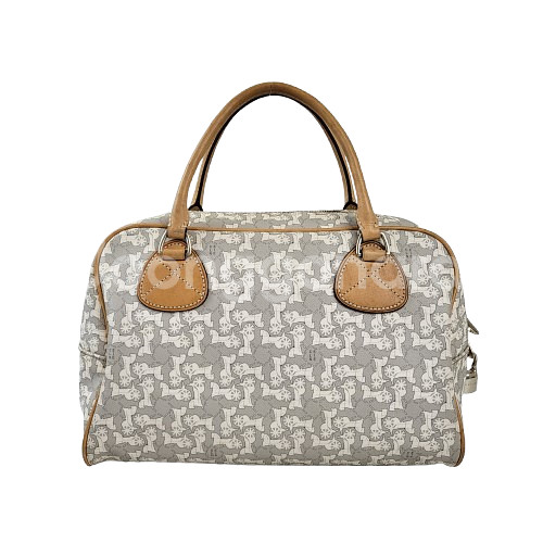 정품 셀린느 그레이 마차 토트백--6