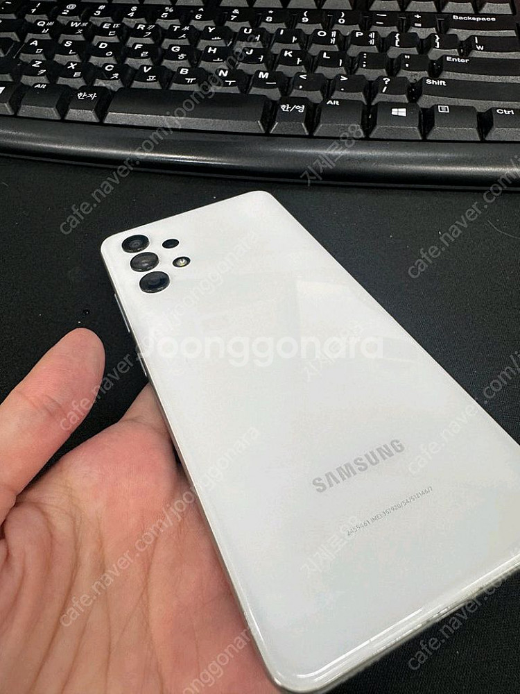 갤럭시 a32 약잔상 상태B--2