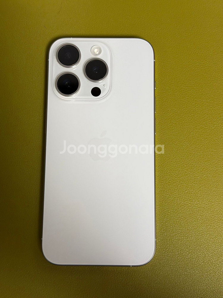 아이폰 15프로 512GB 배터리성능 100 기스X--0