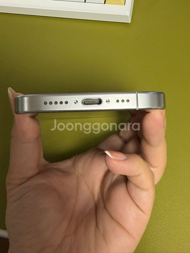 아이폰 15프로 512GB 배터리성능 100 기스X--1