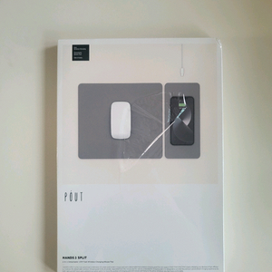 파우트 무선충전 마우스패드미개봉 새상품