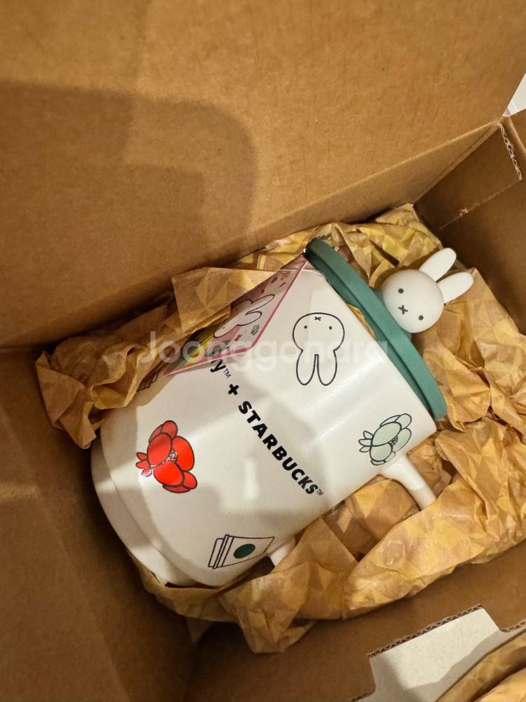 스타벅스 포에버 미피 피규어 머그 355ml--1