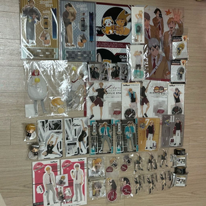 하이큐 미야 쌍둥이 굿즈 일괄 아츠무 오사무 아크릴스탠