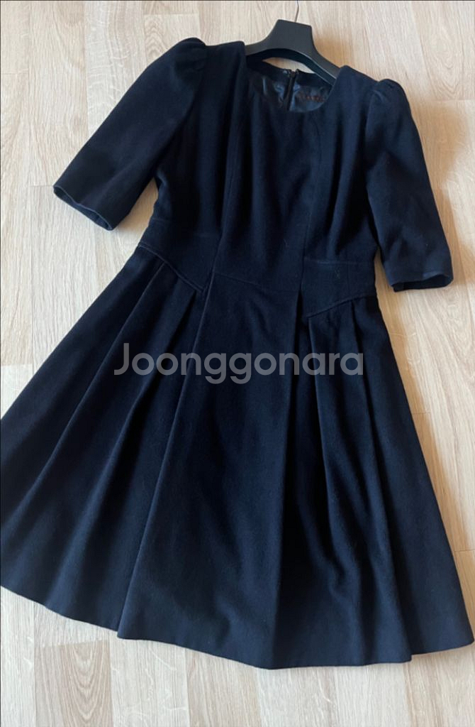 미니멈 모직 원피스--0