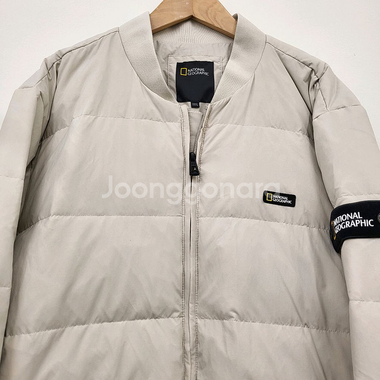 내셔널지오그래픽 에리스 튜브 덕다운 경량 패딩--1