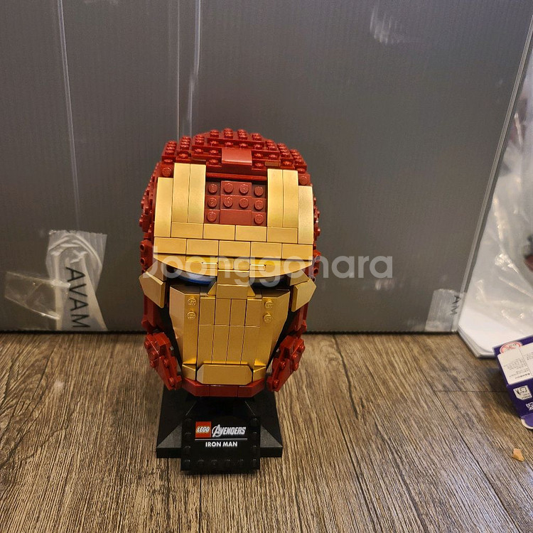 레고 76165 마블 아이언맨 두상 헬멧--0