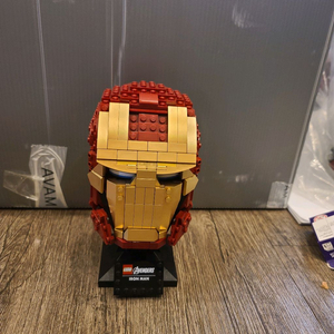 레고 76165 마블 아이언맨 두상 헬멧