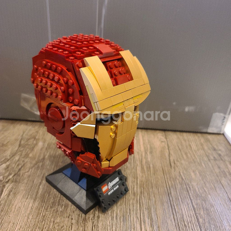 레고 76165 마블 아이언맨 두상 헬멧--4