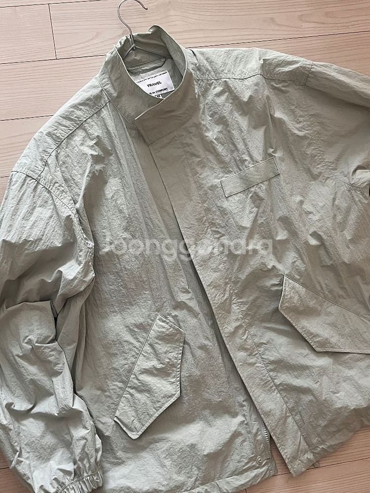 민트색 커플 바람막이M (2개)--6