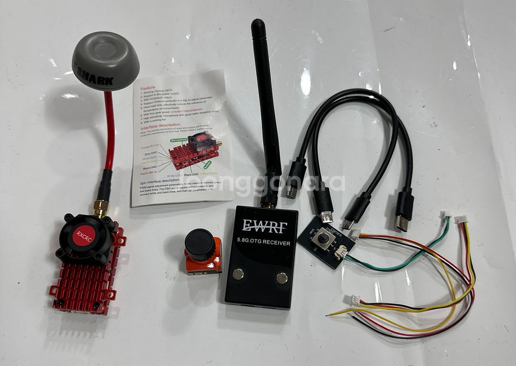 EWRF OTG UVC 수신기 및 5.8G FPV 세트--0