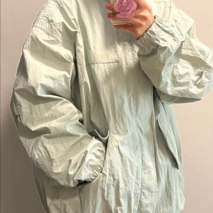 민트색 커플 바람막이M (2개)