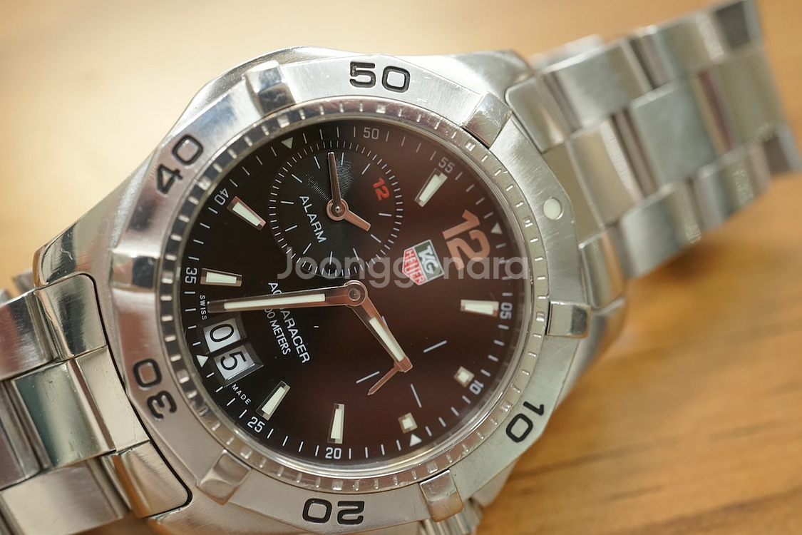 태그호이어 아쿠아레이서 알람--3