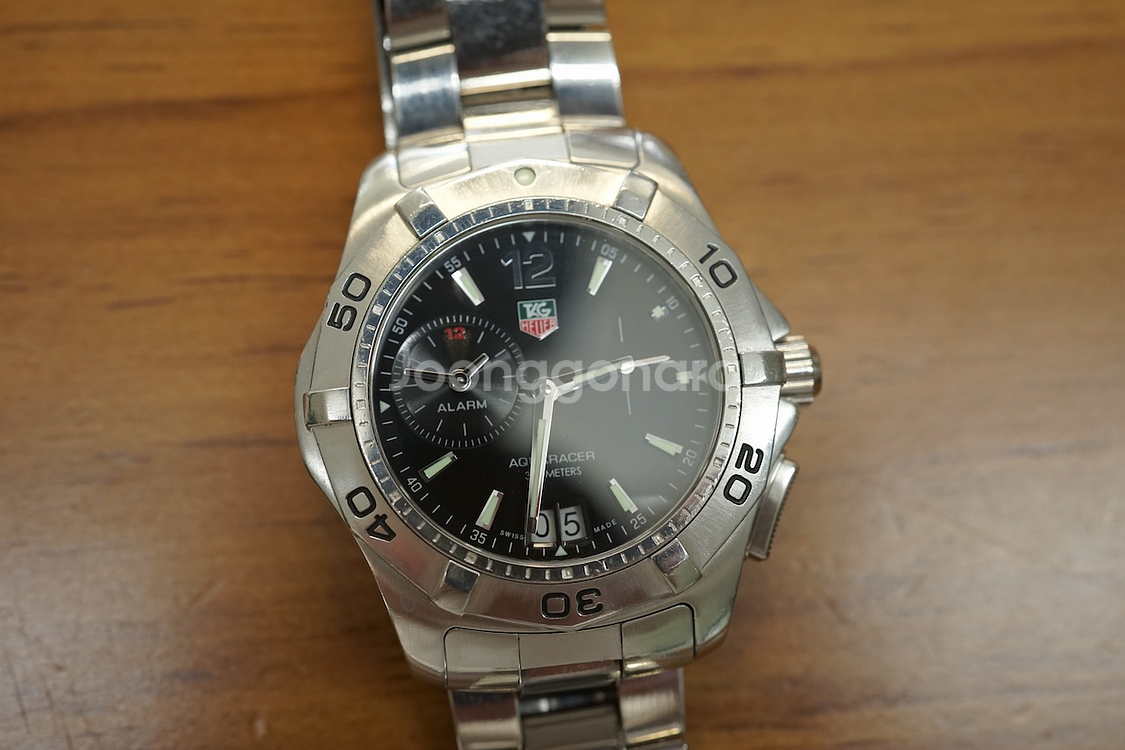 태그호이어 아쿠아레이서 알람--1