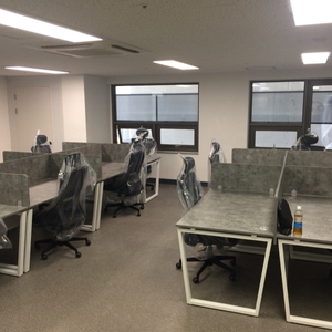 [신품]멜론책상 사무용책상 강남전시장 사무용가구