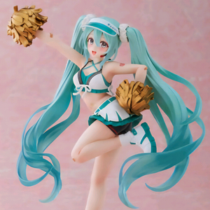 타이토 미쿠 치어리더 패션 유니폼 피규어 미개봉