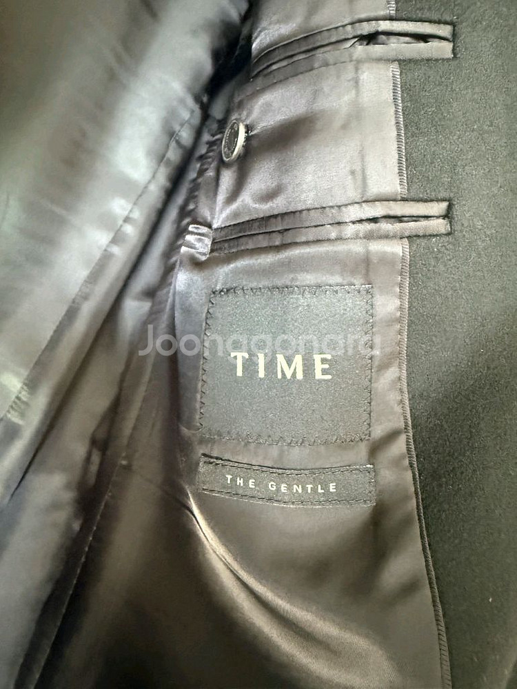 타임 옴므 24fw 캐시미어 100 코트 95--8