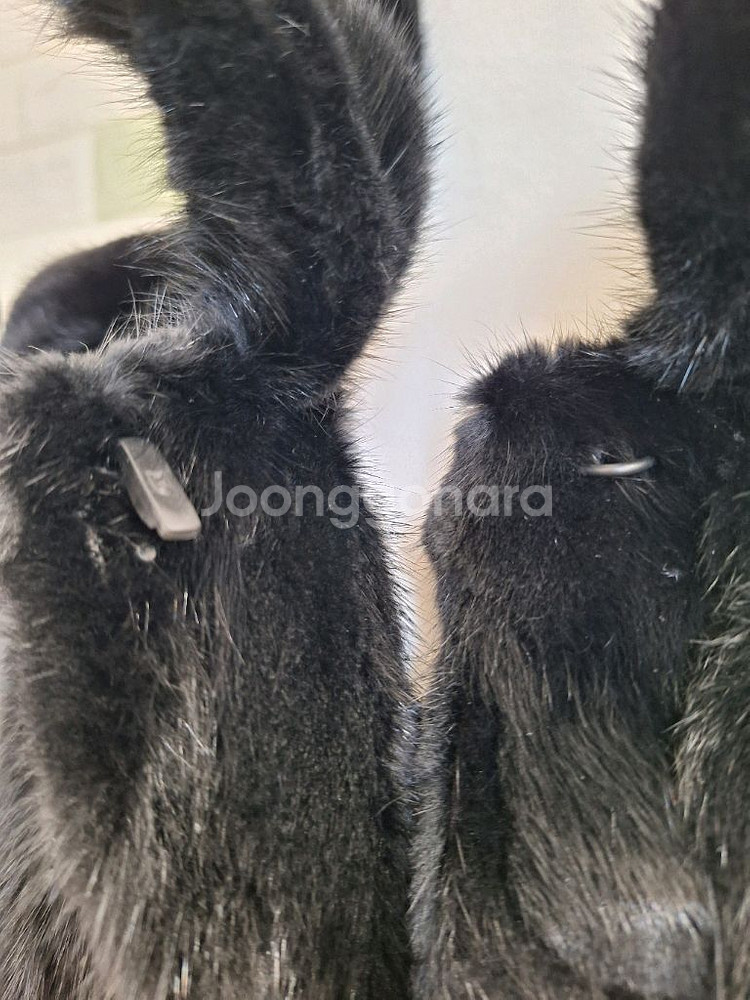 블랙 밍크 자켓66-77 새상품--6