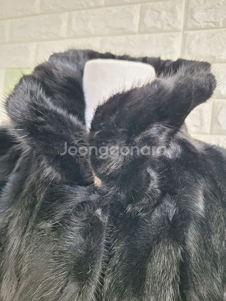 블랙 밍크 자켓66-77 새상품--5