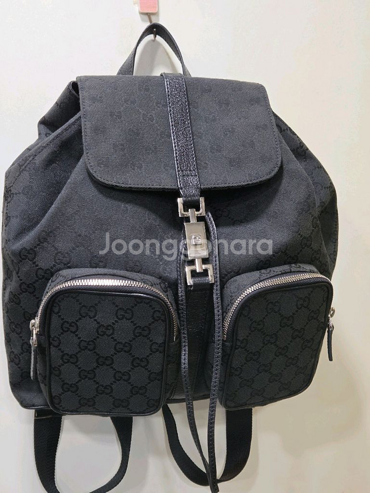 구찌 GG 패턴 쟈가드 백팩--0