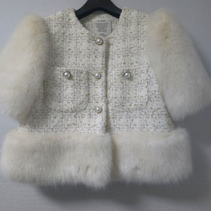 BY FLOW 밍크 퍼 숏 자켓F