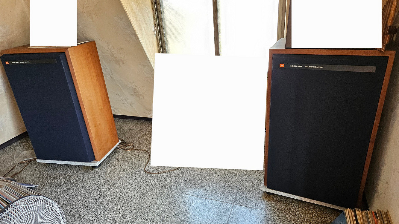 JBL 4344 스피커 및 McIntosh 앰프--0