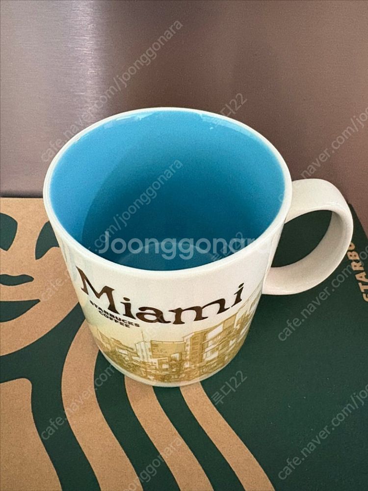 스타벅스 미국 마이애미 시티머그 시티컵 새상품--0