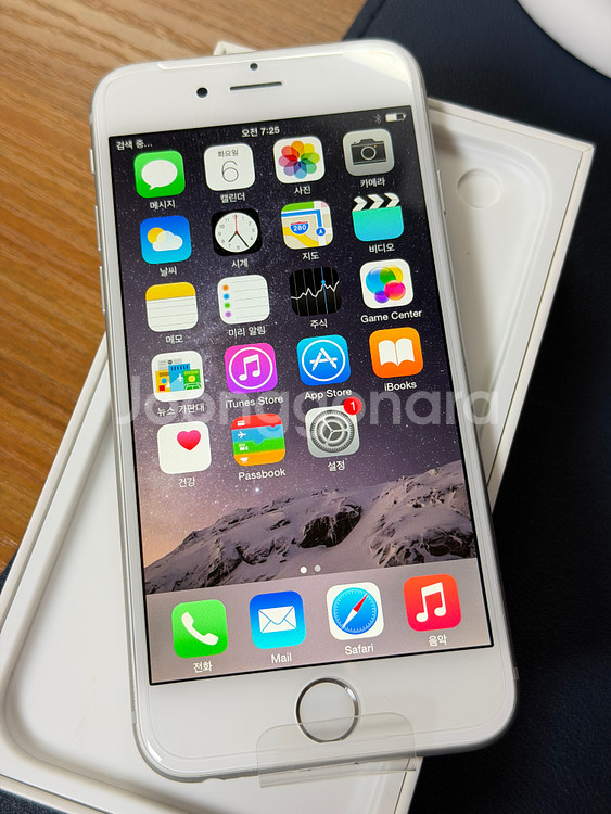 아이폰6 실버 64GB 신품 미사용 판매합니다.--5