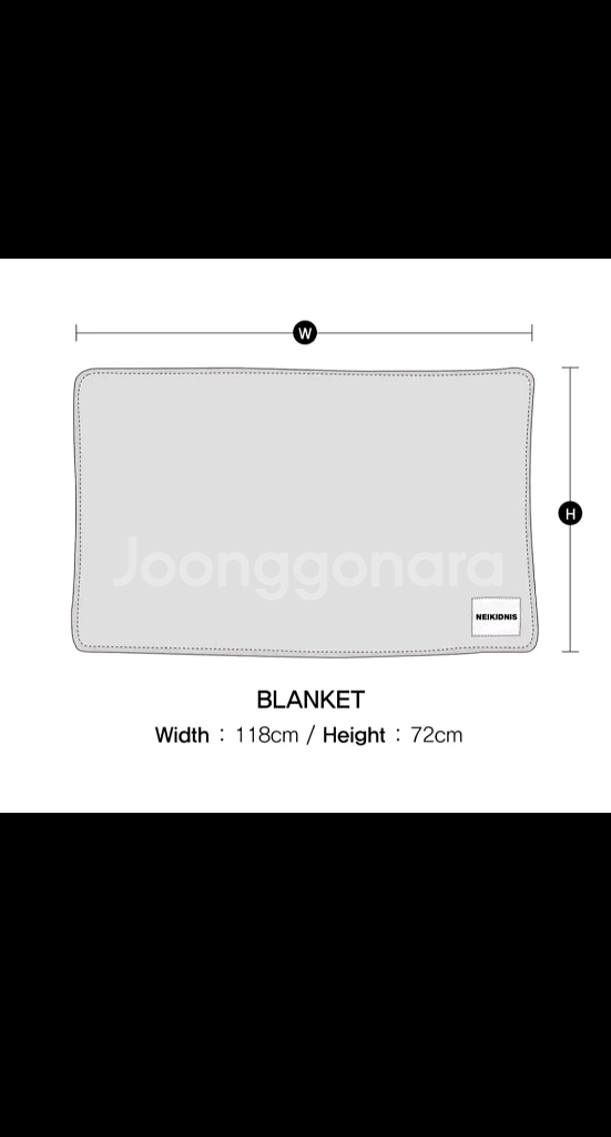 NEIKIDNIS 블랭킷 담요 새상품--4