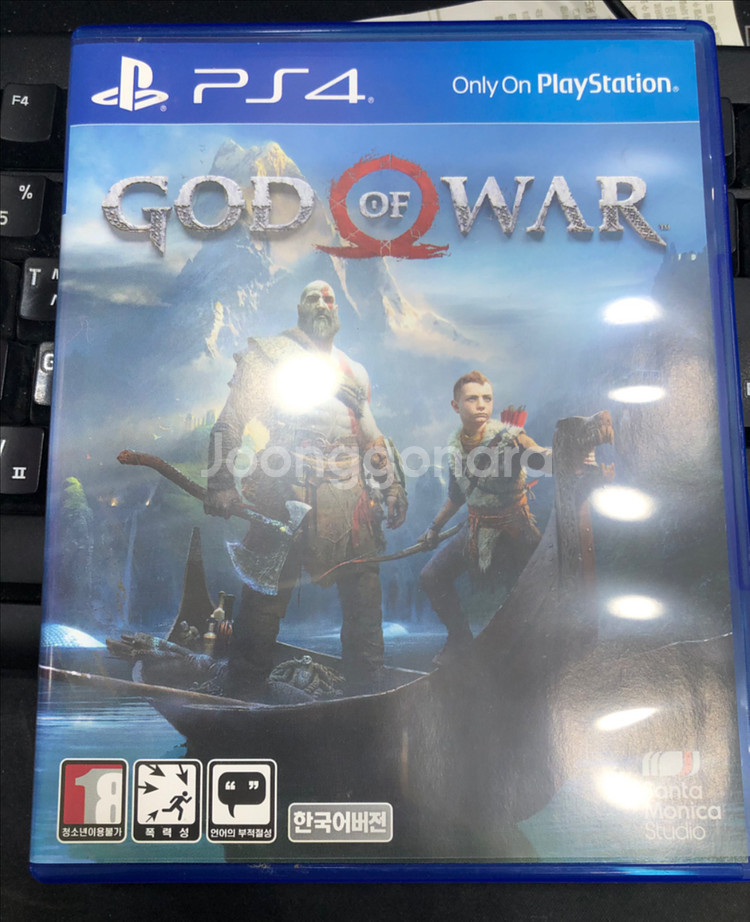 PS4 플스4 갓오브워4 cd 7천원--0