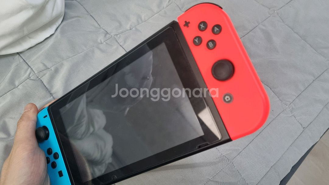 S급/풀박스/닌텐도 스위치 구버전 네온 + 추가컨텐츠--4