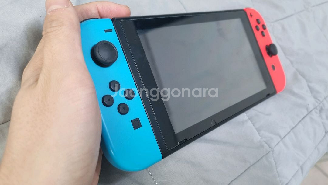 S급/풀박스/닌텐도 스위치 구버전 네온 + 추가컨텐츠--3