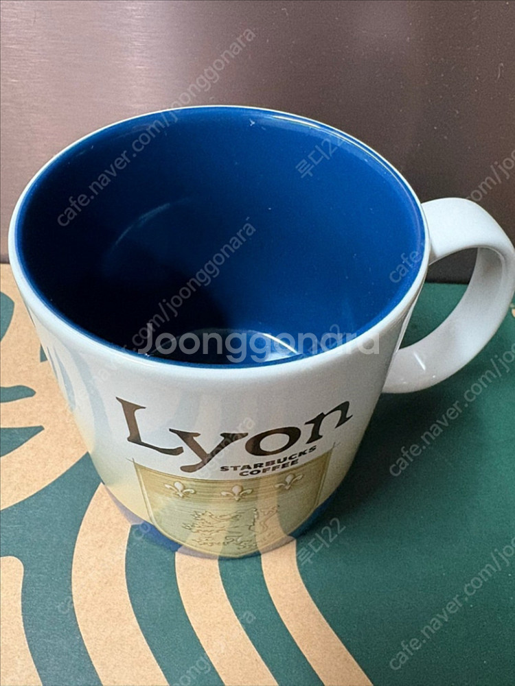 스타벅스 프랑스 리옹 시티머그 시티컵 새상품--0