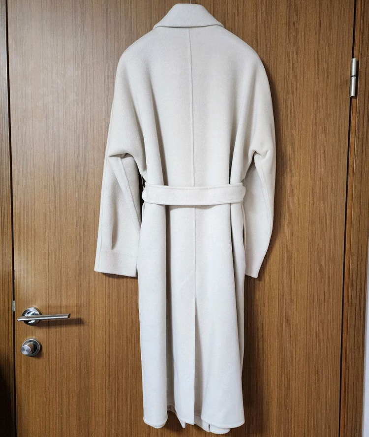 한섬 래트 LATT 서현 캐시미어 핸드메이드 코트--13